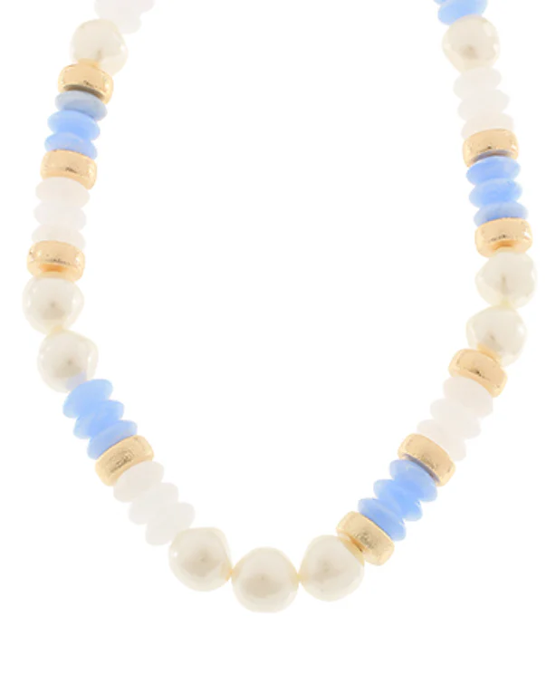 Pearl & Rondelle Shape Beads Necklace - Image 3