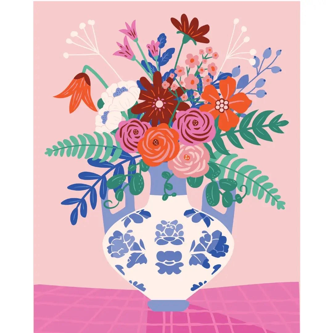 Pink Picasso Paint By Number Kit - Image 3