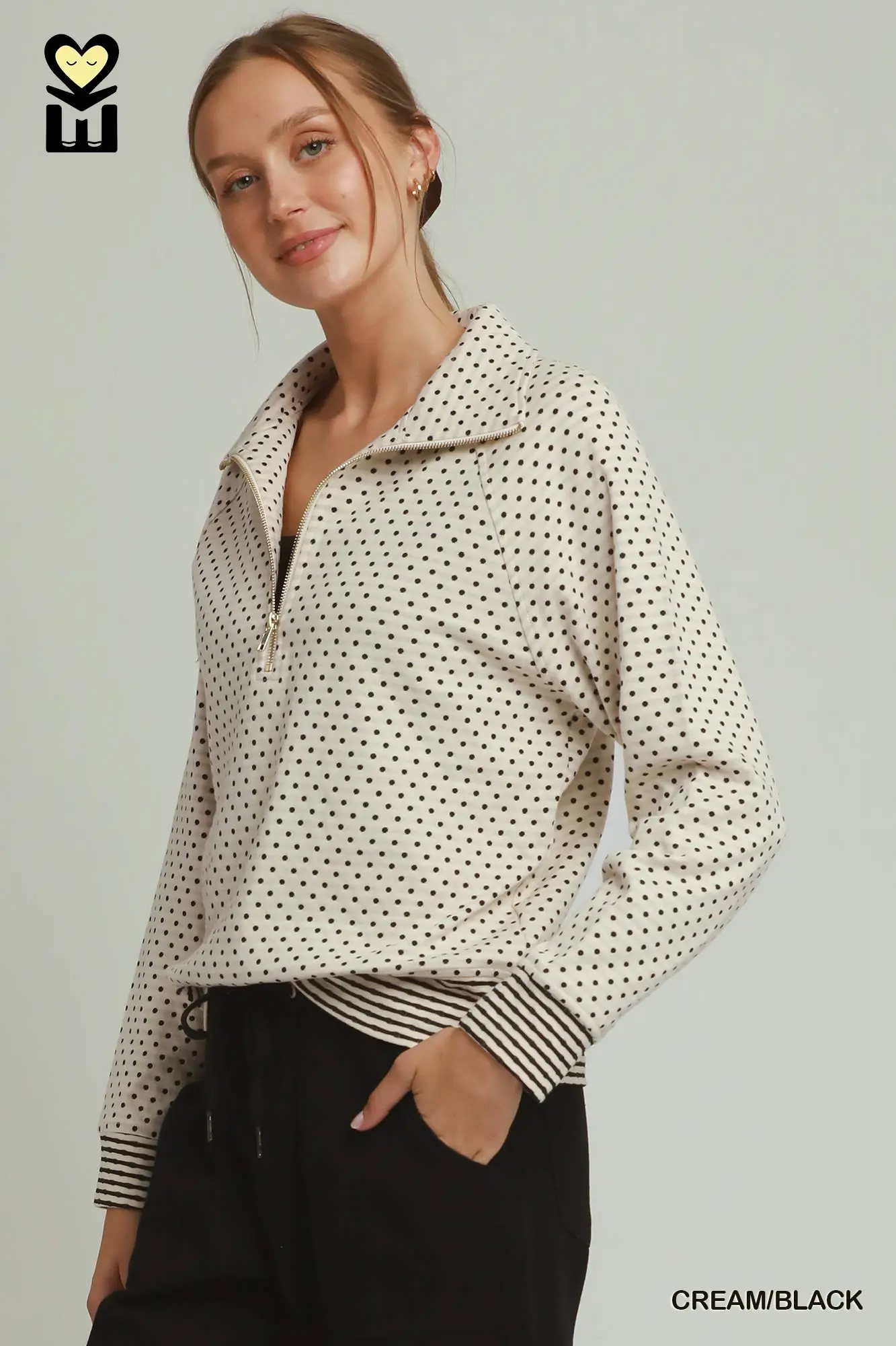 Patty Polka Dot Pullover - Image 2