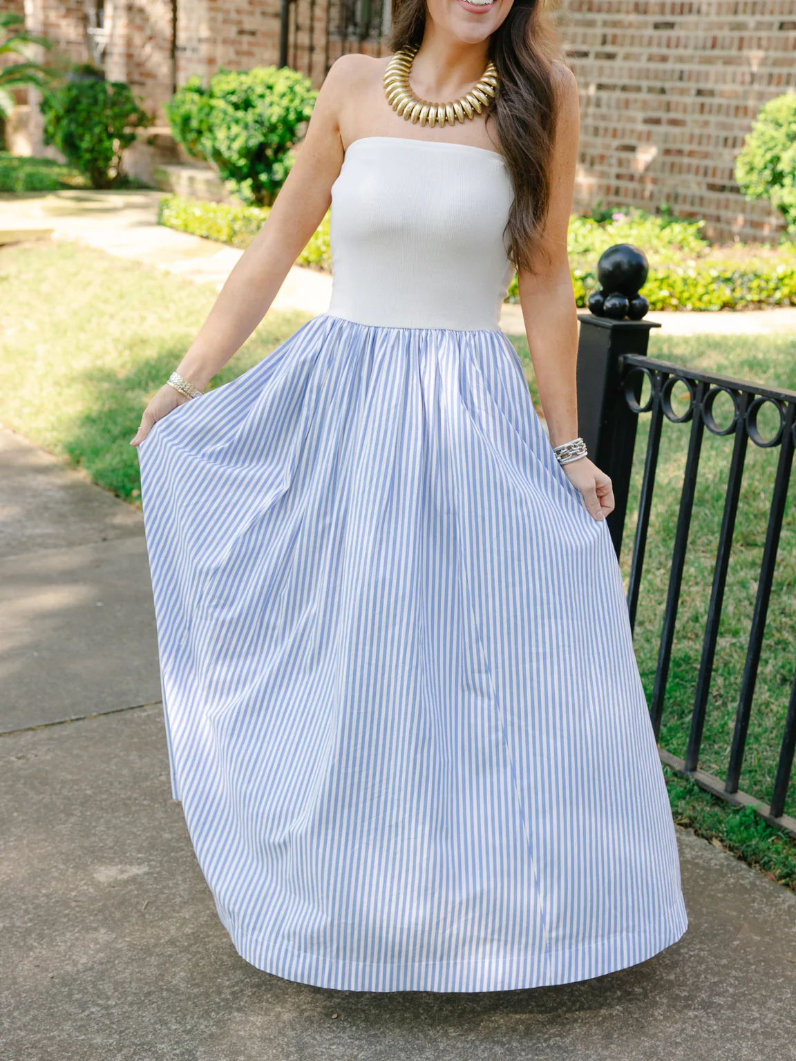 Rosemary Strapless Maxi Dress - Image 3