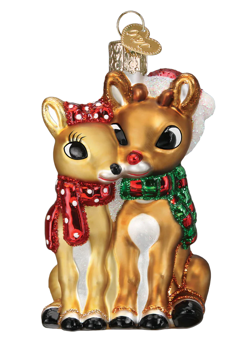 Rudolph And Clarice Ornament