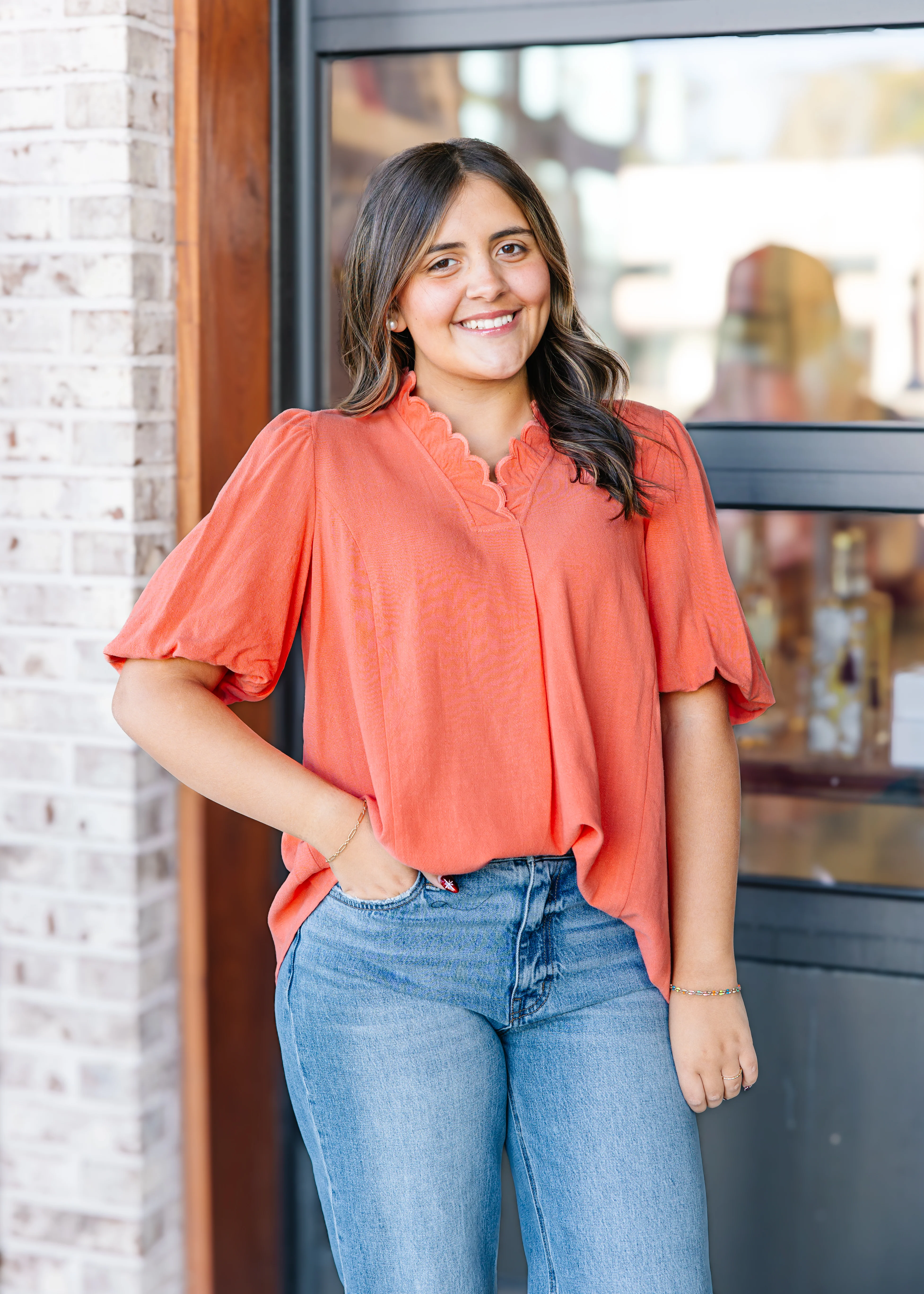 Mila Puff Sleeve Blouse - Image 4