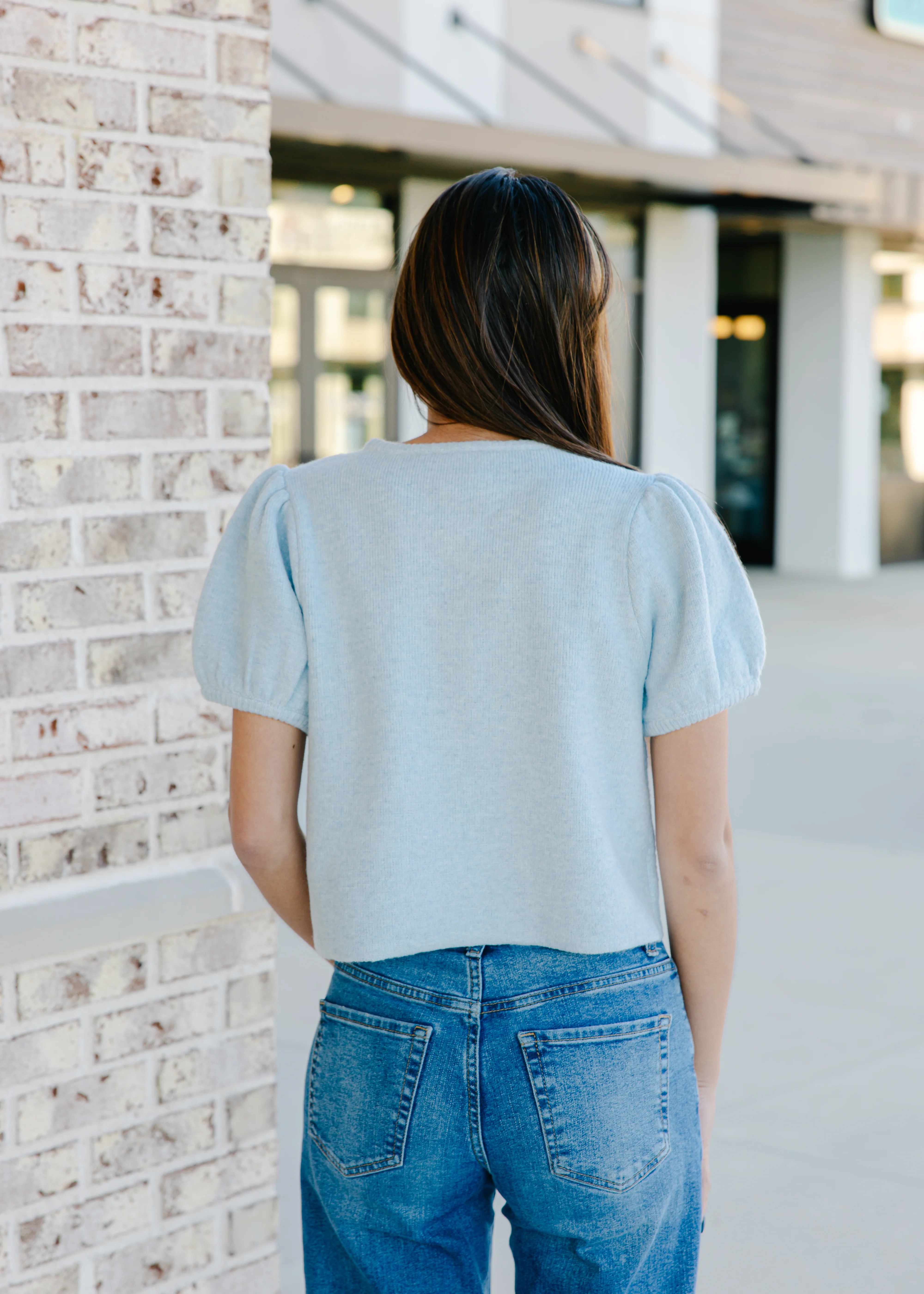 Samantha Puff Sleeve Top - Image 6