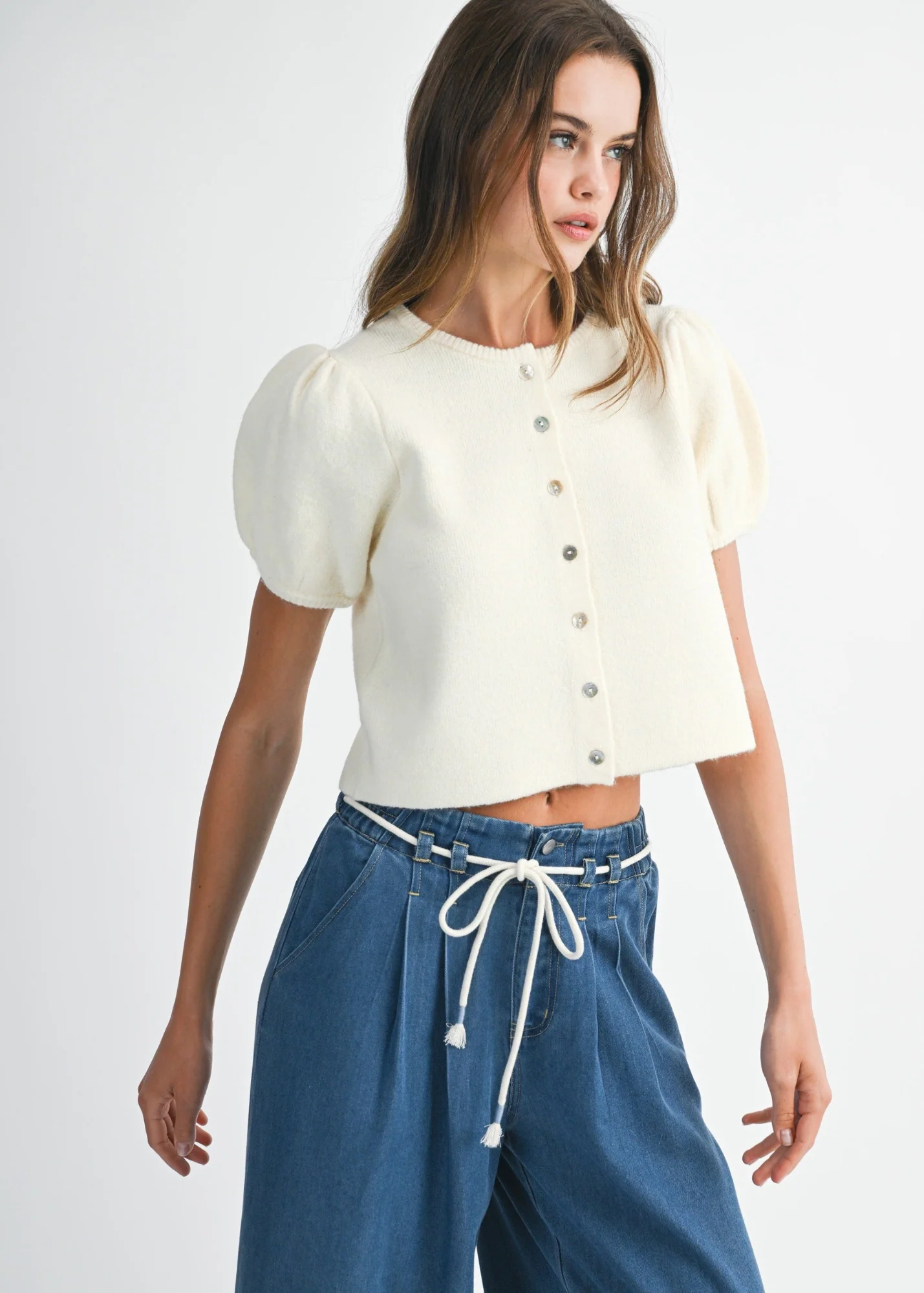 Samantha Puff Sleeve Top - Image 8