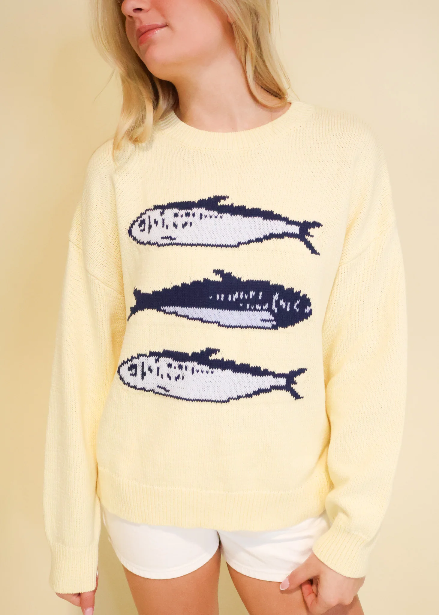 Sardines Graphic Sweater - Image 12