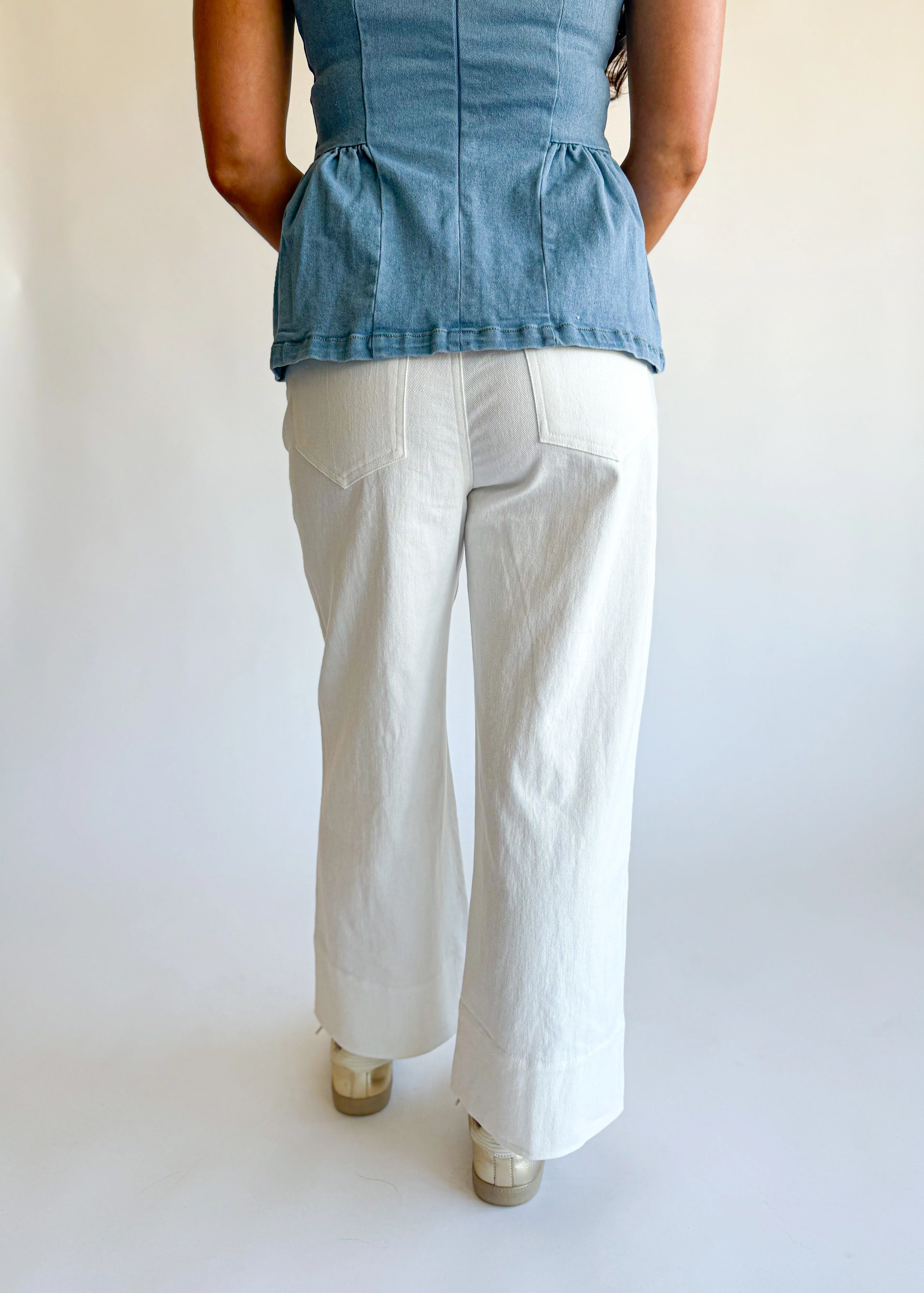 Skye Flowy Wide Leg Pants - Image 4