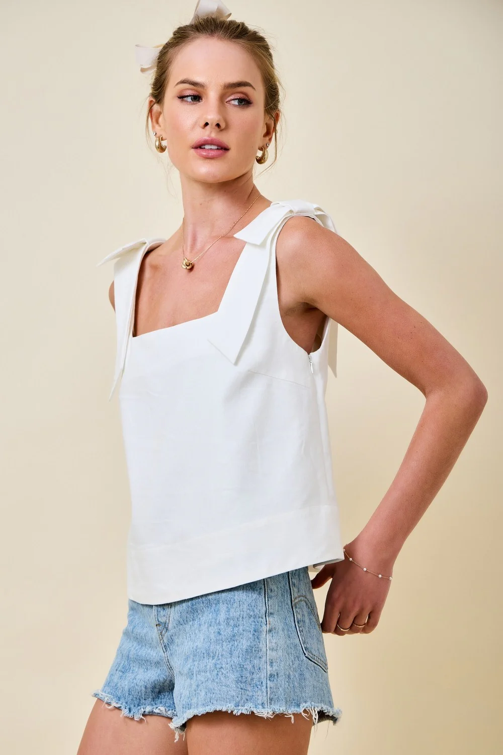 Sara Square-Neck Top - Image 5
