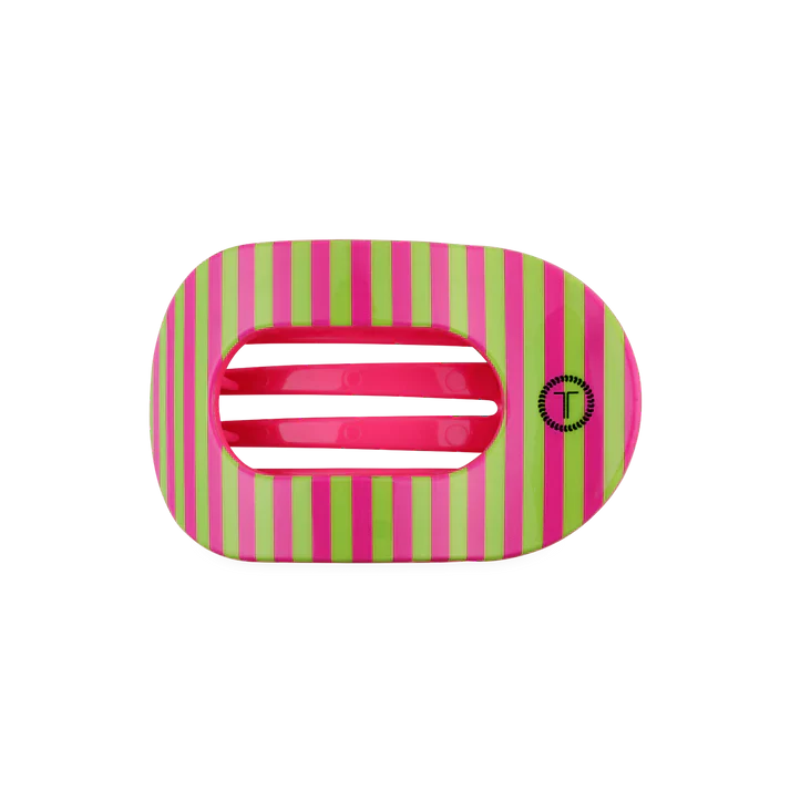 Small Flat Round Hair Clip