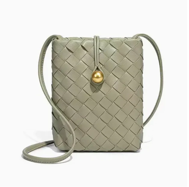 Small Woven Crossbody Bag - Image 3