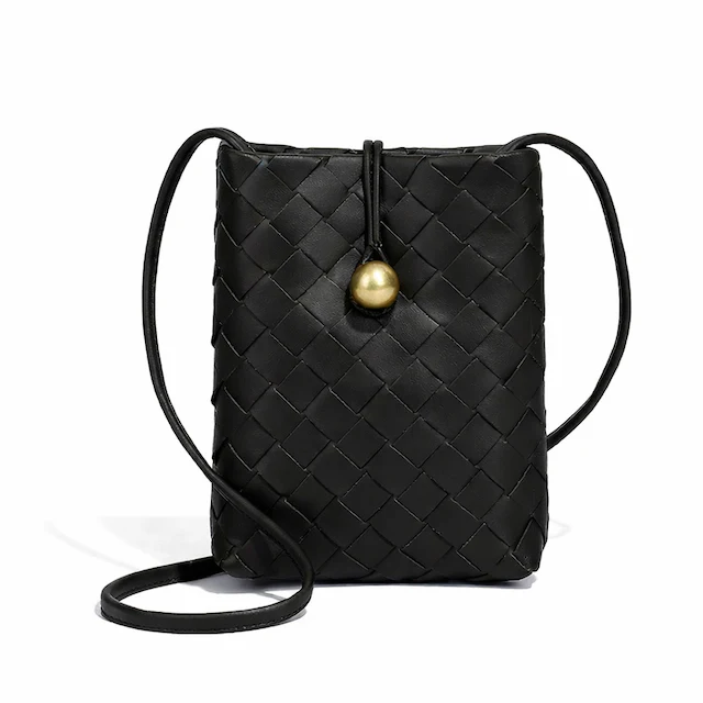 Small Woven Crossbody Bag - Image 5