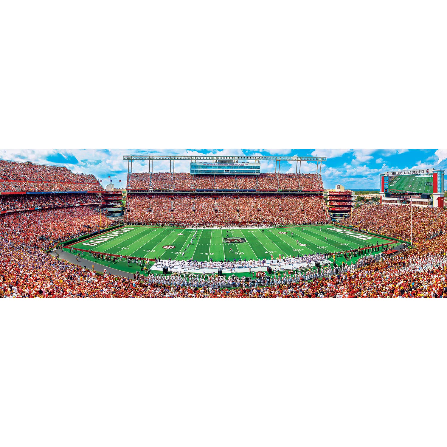 South Carolina Gamecocks - 1000 Piece Panoramic Puzzle - Image 2