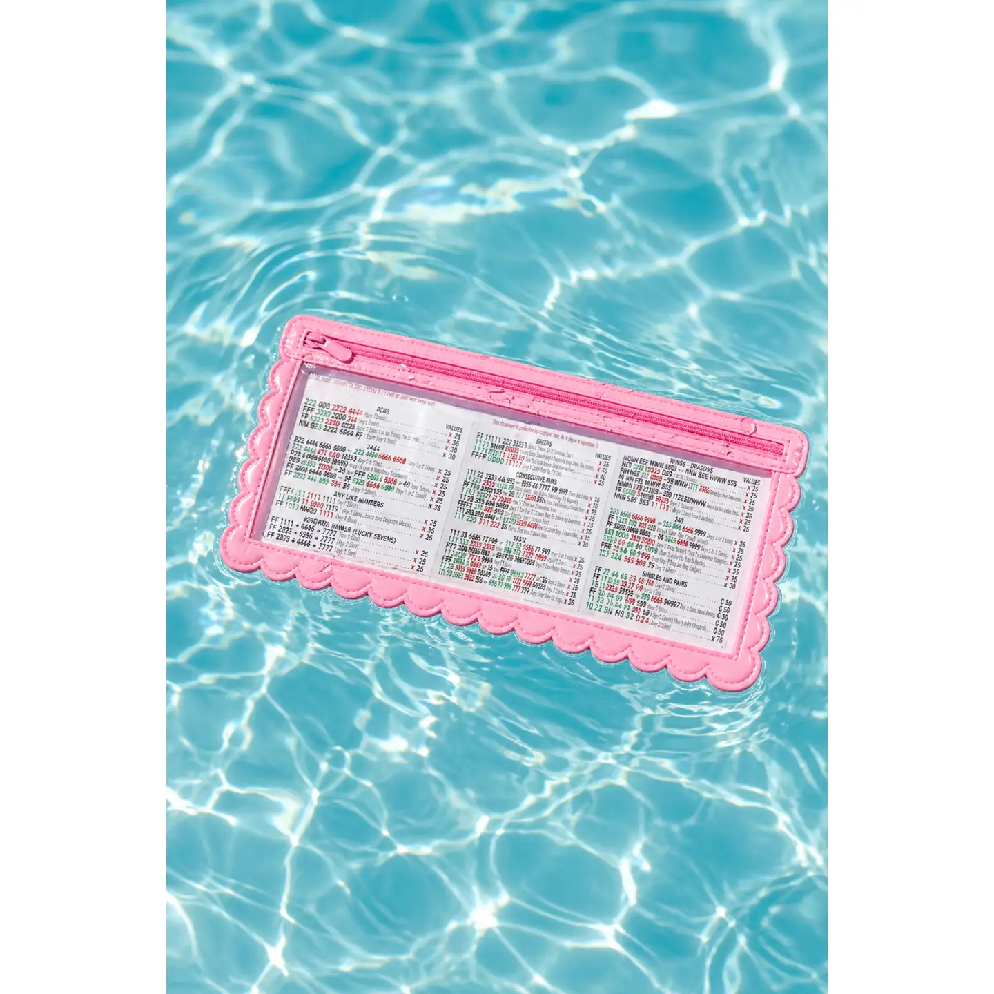 Splash-Proof Mahjong Card Holder For Pool Mahjong - Image 3
