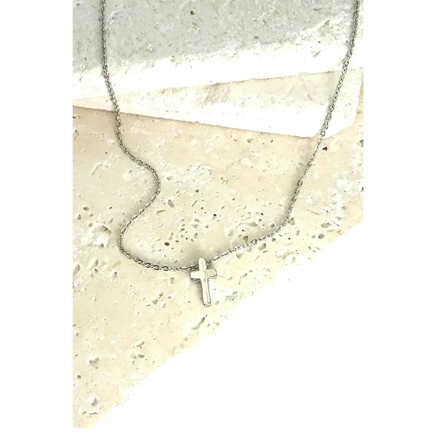 Sue Classic Mini Cross Necklace