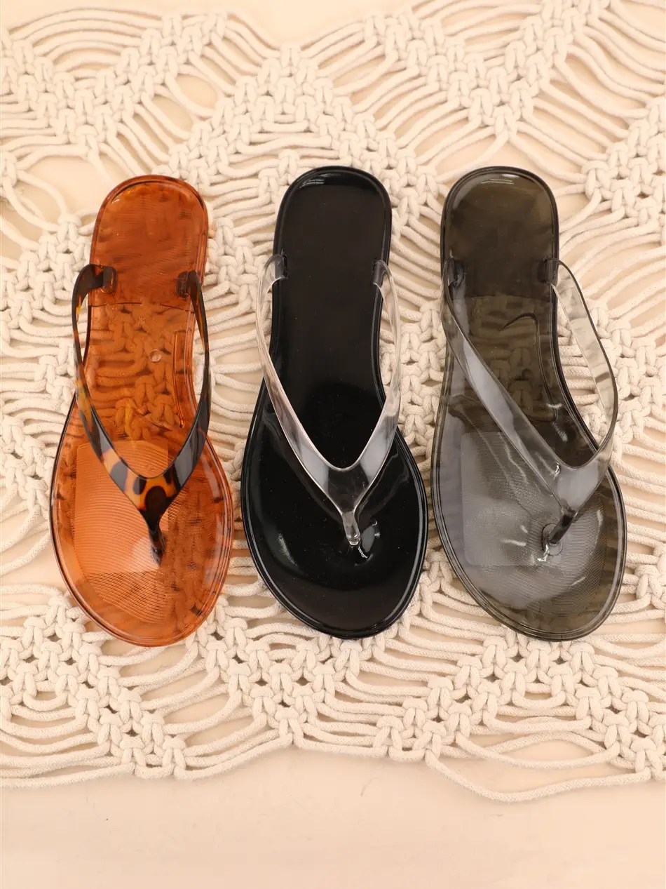 Summertime Jelly Flip Flops - Image 3