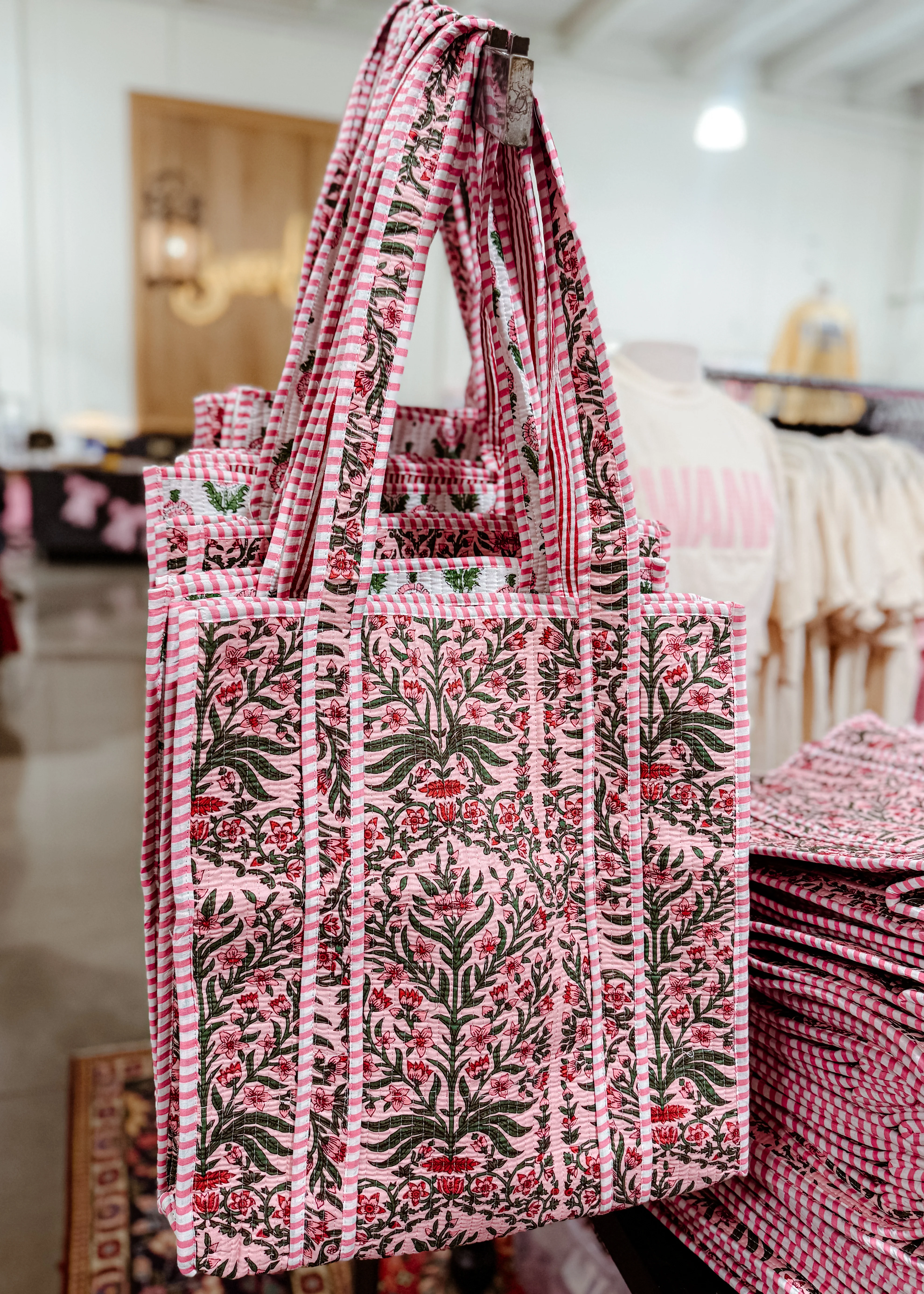 Everyday Quilted Tote Bag - Image 3
