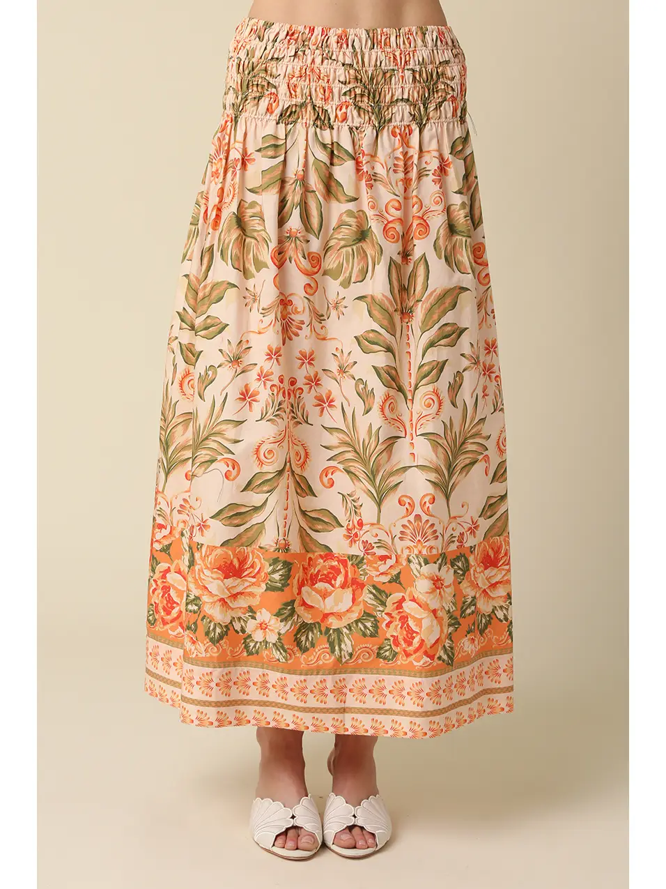 Talia Floral Maxi Skirt - Image 5