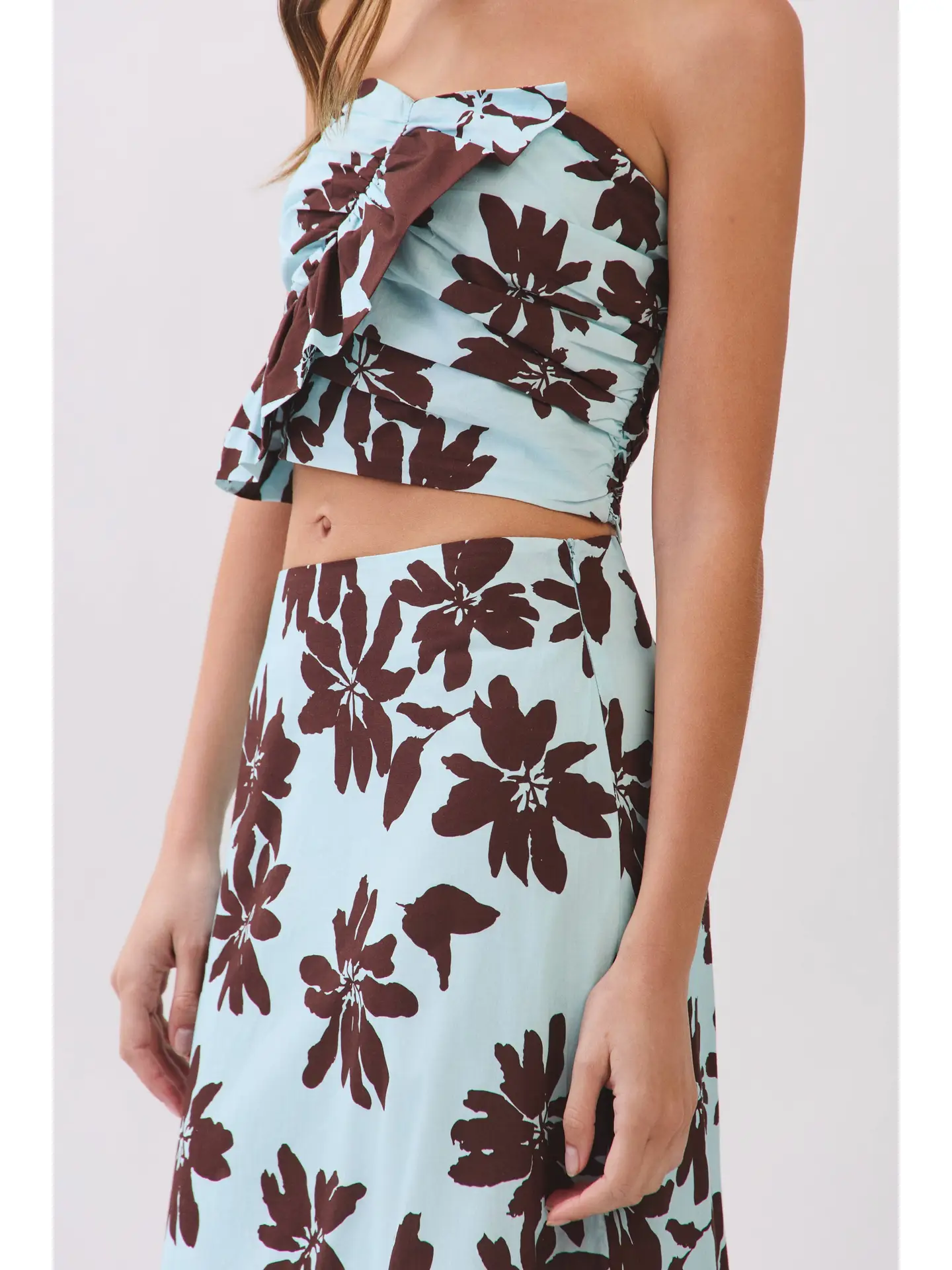 Tara Ruffle Crop Top - Image 5