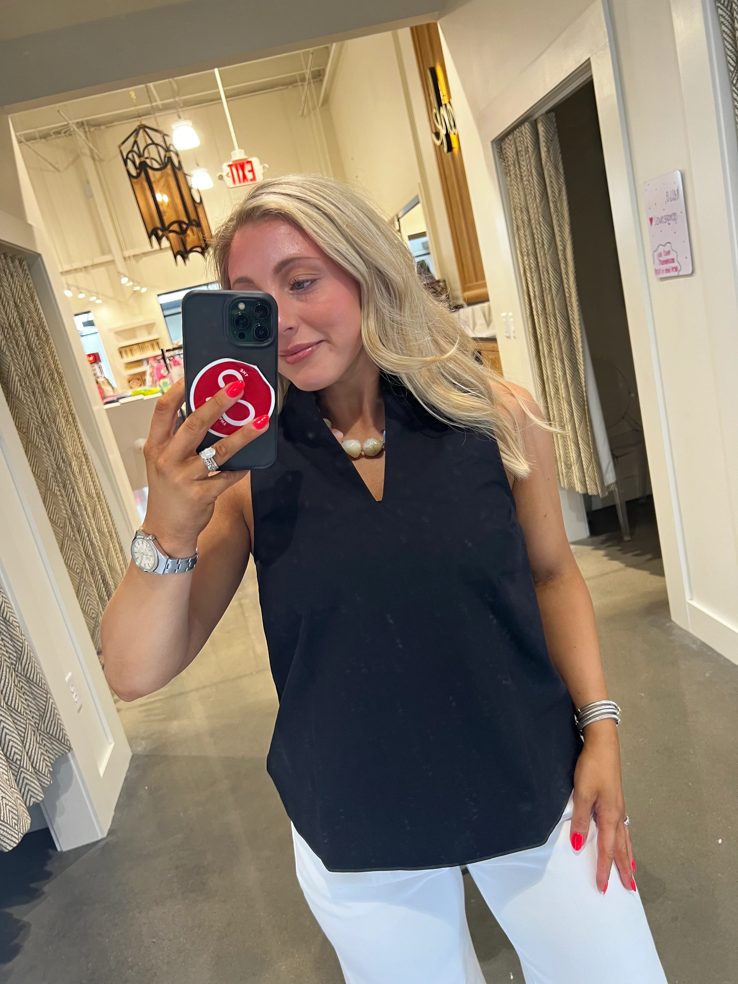 The Everyday Sleeveless Blouse - Image 2