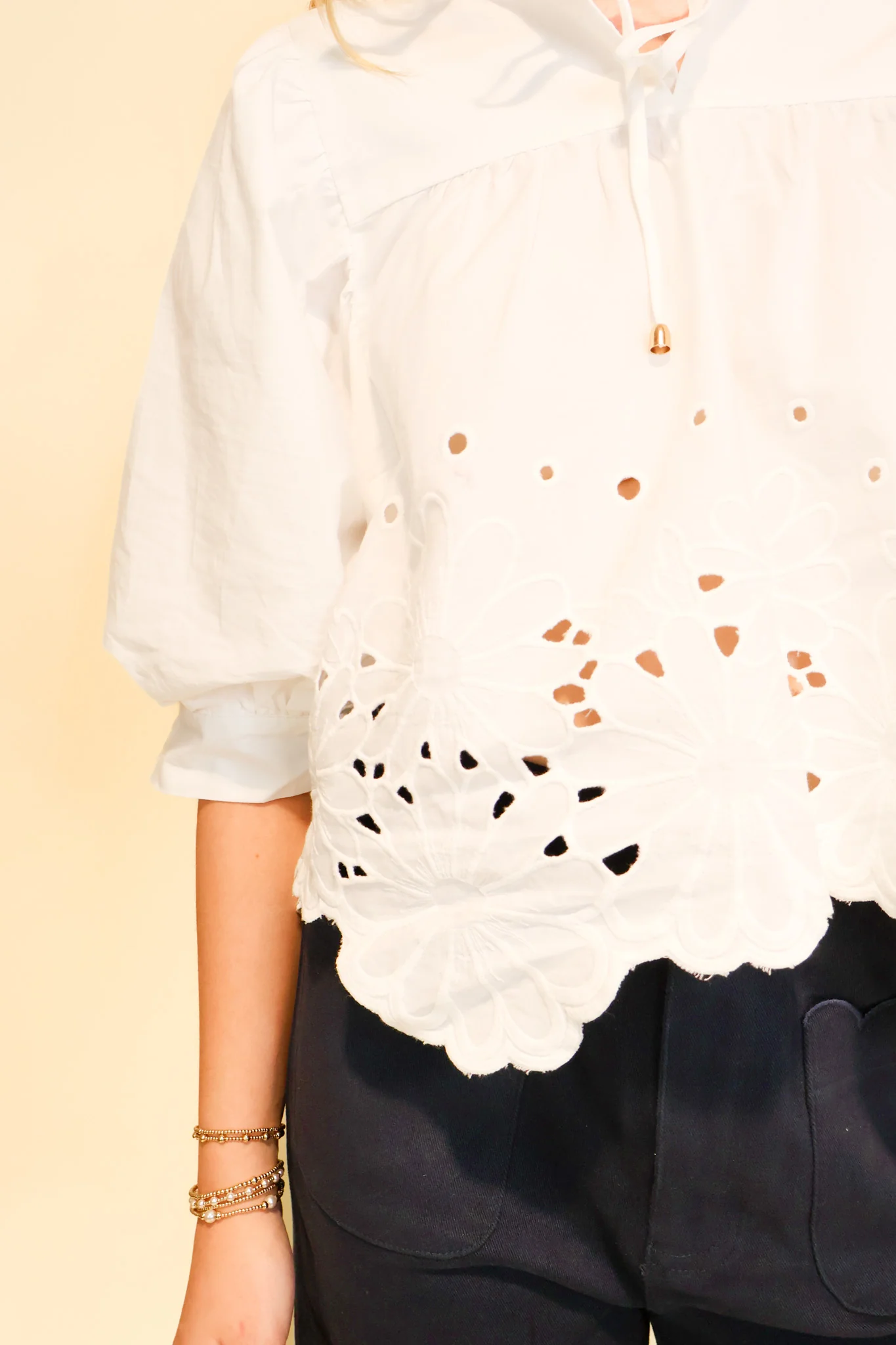 The Summer Eyelet Blouse - Image 2