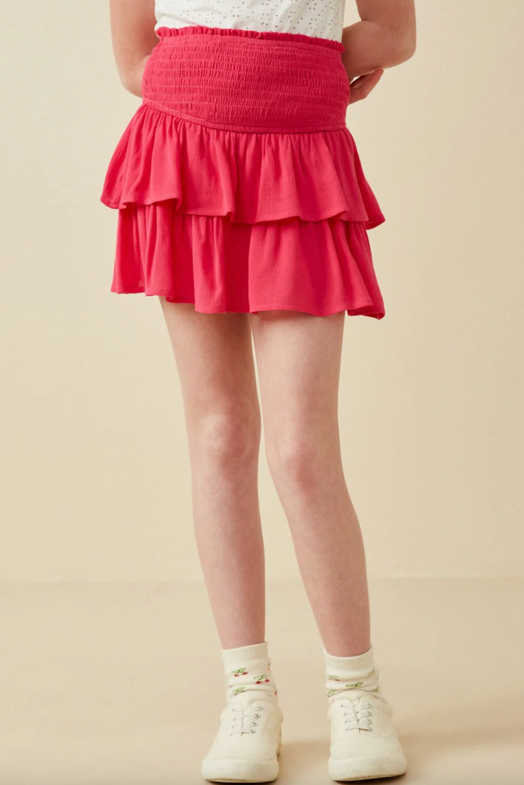 Tween Smocked Ruffle Skirt - Image 13