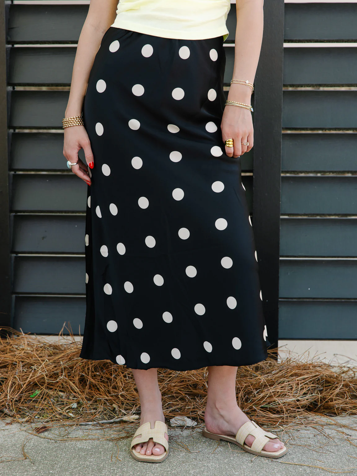 Vivienne Polka Dot Maxi Skirt - Image 4