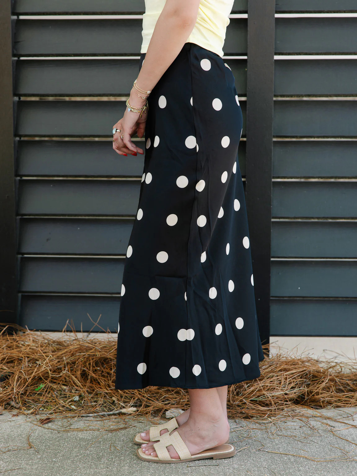 Vivienne Polka Dot Maxi Skirt - Image 5