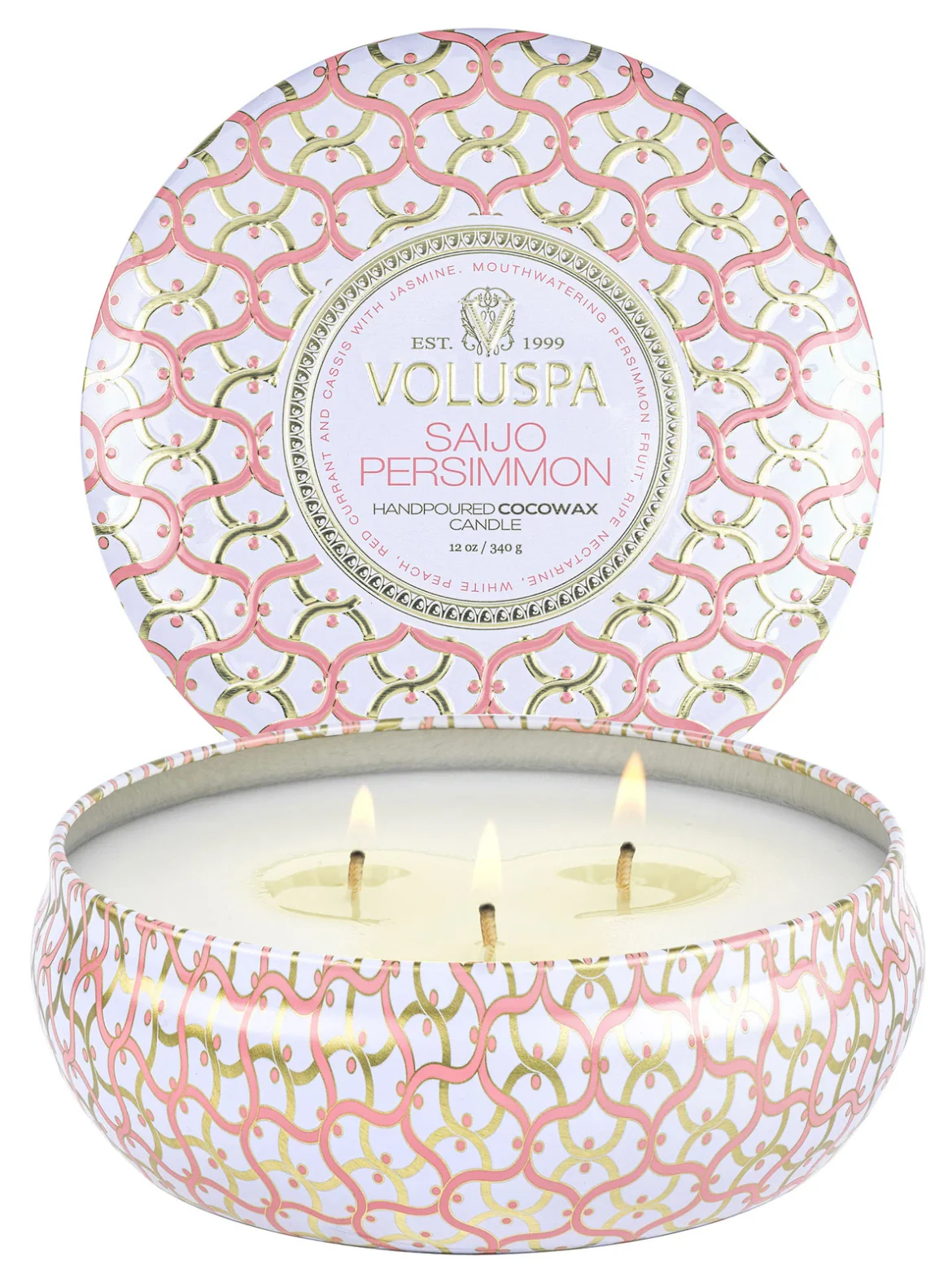 Voluspa 3 Wick Tin Candle - Image 6