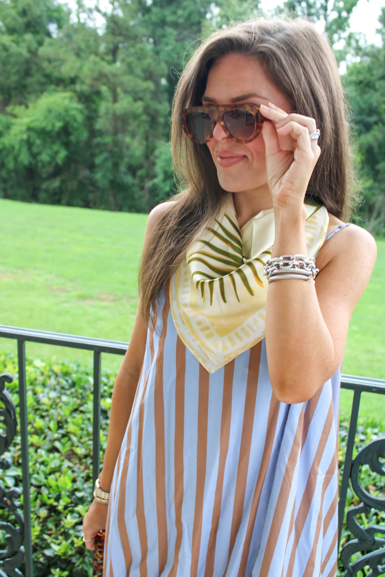 Winslow Striped Balloon Dress - Image 3