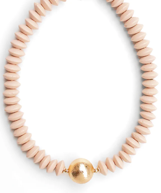 Wooden Bead & CCB Choker - Image 2