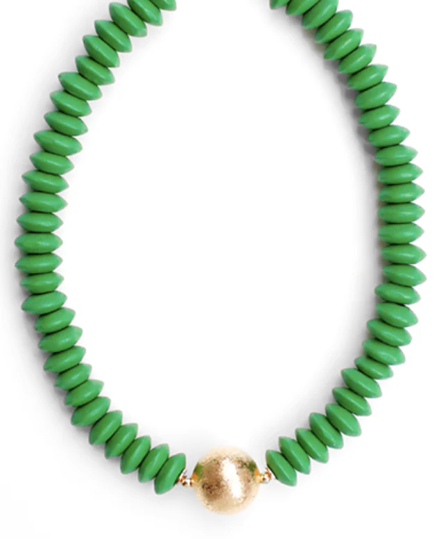 Wooden Bead & CCB Choker - Image 3