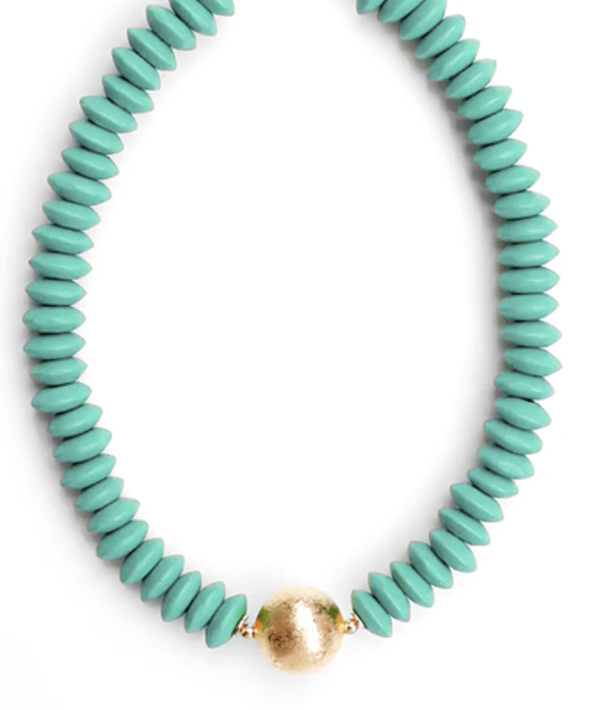 Wooden Bead & CCB Choker - Image 4