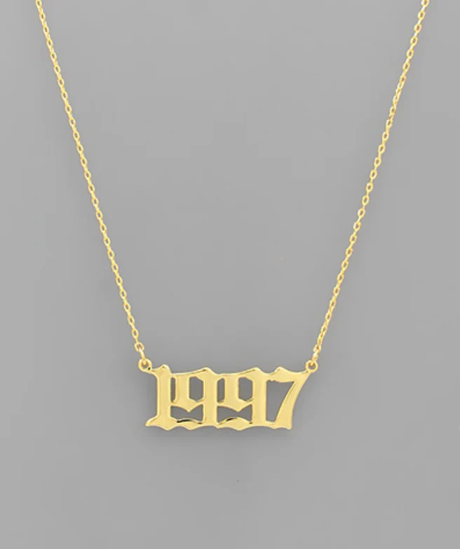 Year Necklace - Image 3