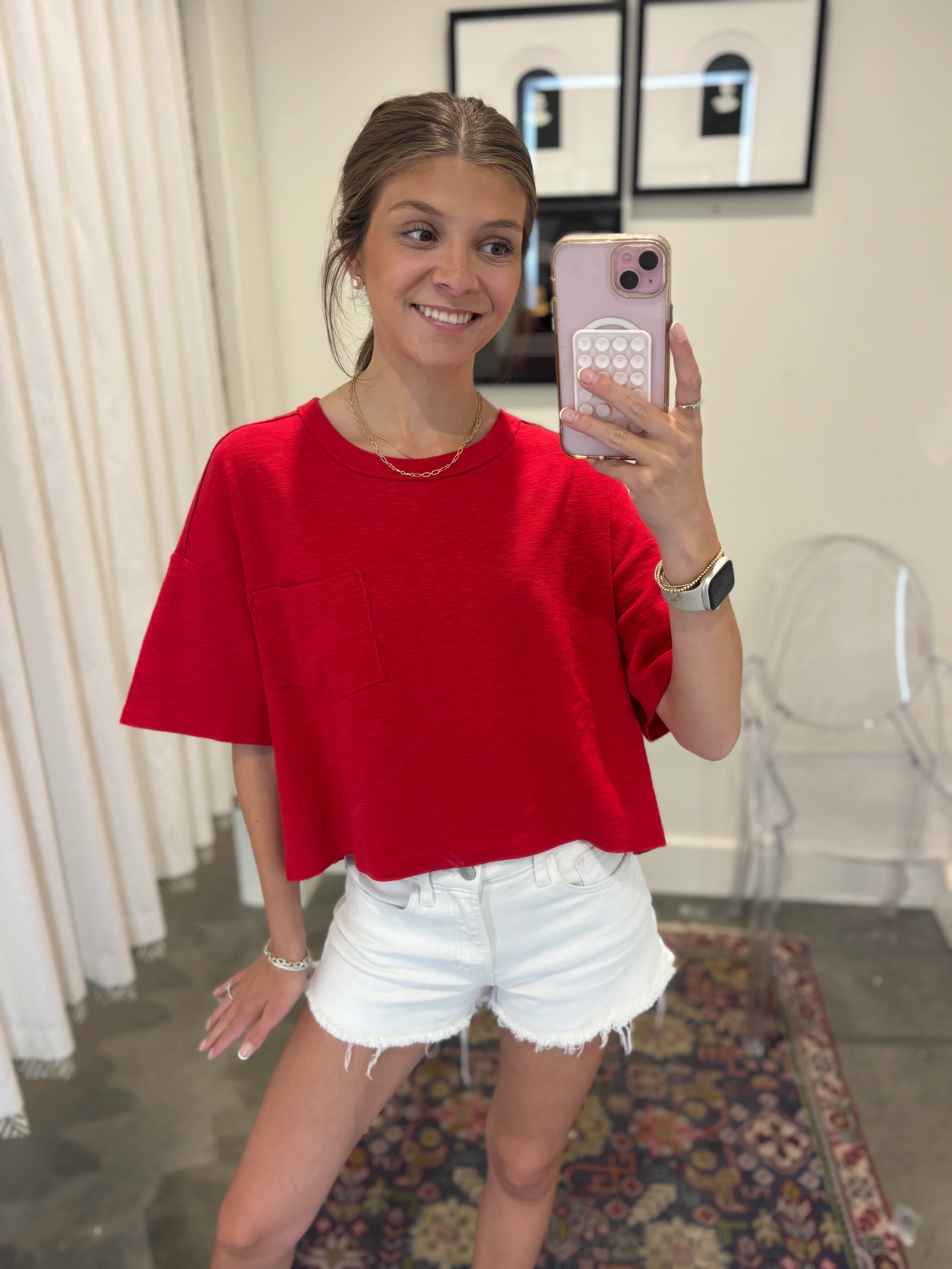 Zinnia Pocket Tee - Image 2